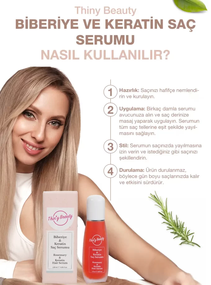 BİBERİYE & KERATİN SAÇ SERUMU